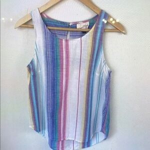 Striped Multicolor Tank Top